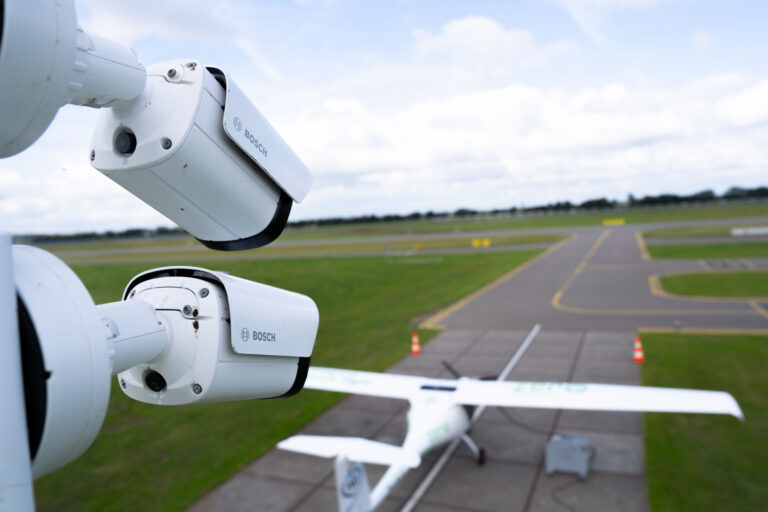 camera's monitoring charging of the electric Pipistrel